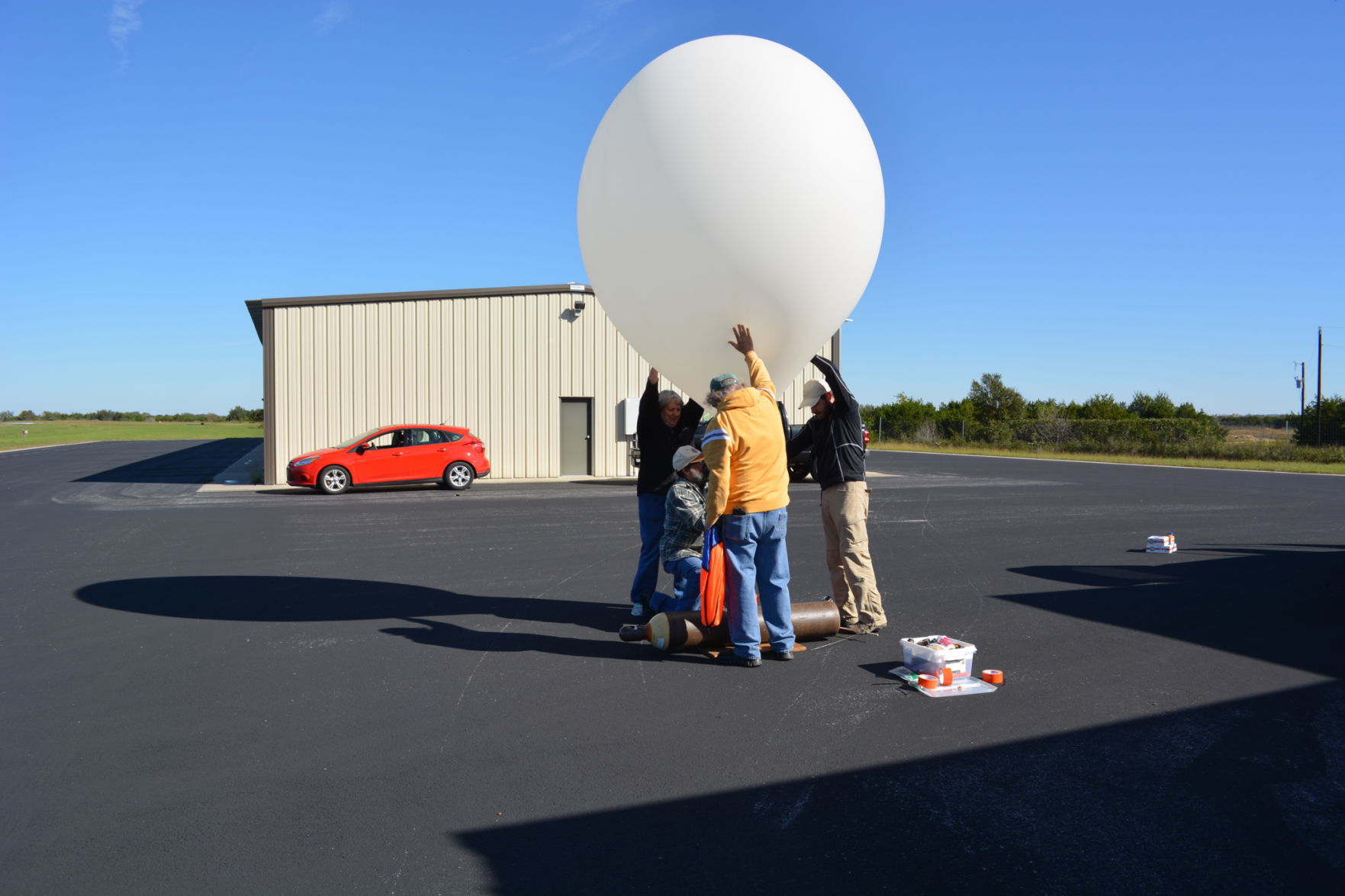 Balloon launch